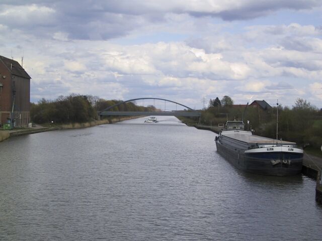 Kanal Richtung Osten